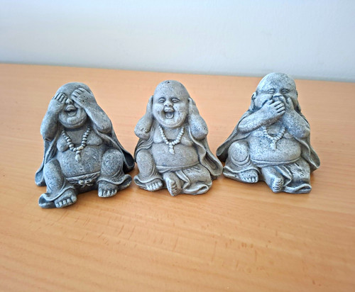 3er set buddha - set, figuren