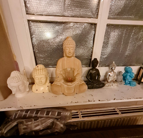 Buddha dekofiguren set 20x - dekofiguren, set,