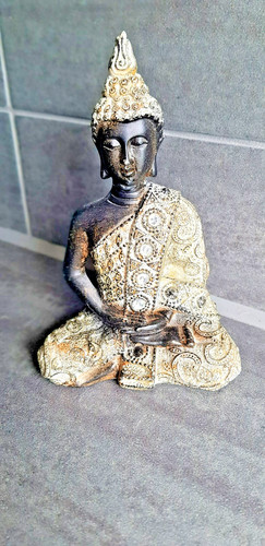 Buddha figur schwarz cm - buddha, 14