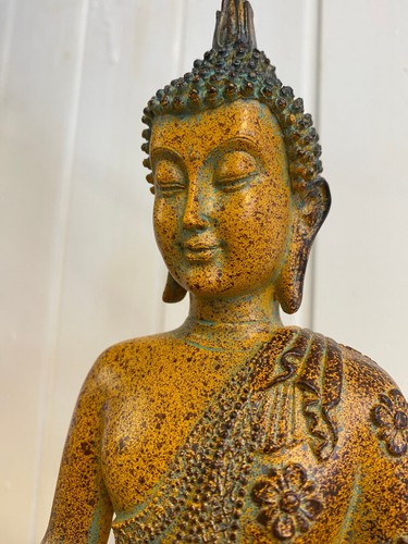 Deko figur skulptur - skulptur, lächender