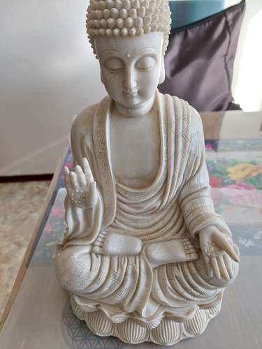 Buddha figur kunststoff - buddha,