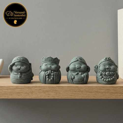 Kleine buddha figuren set - buddha,
