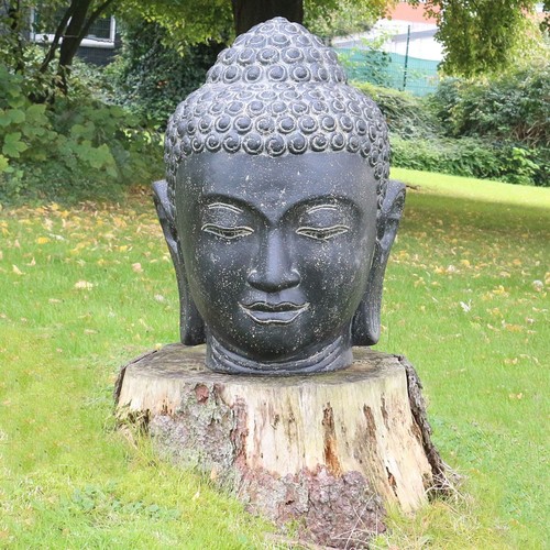 Buddha kopf figur - buddha,