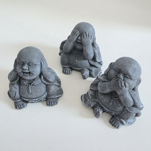 3er set buddha - 3er, figuren