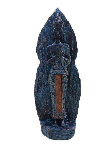 Schöner stehender buddha - schöner, im