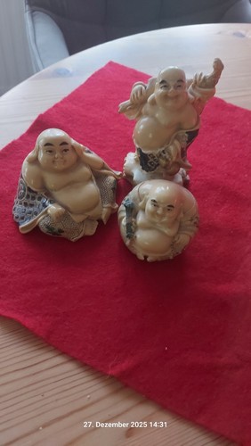 Buddha figuren 3er set - figuren,