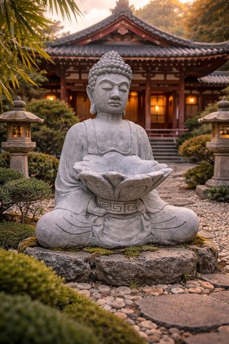 Buddha figur tempelwächter - buddha,