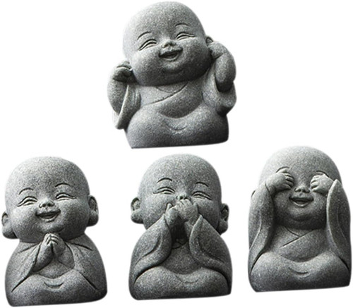 Mini buddha figuren - figuren, aus