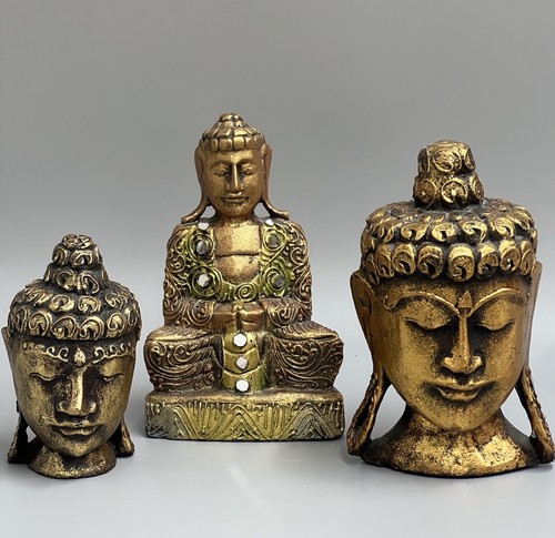 3er set buddha figuren - 3er,