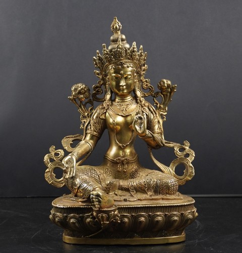 Buddha tara skulpturen messing - buddha,