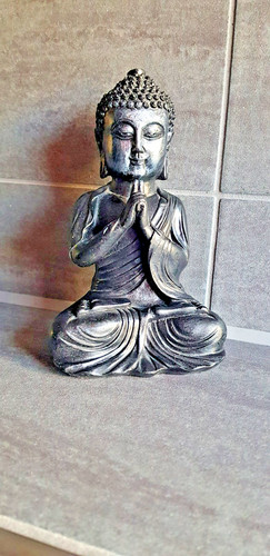 Buddha figur schwarz - buddha, ca.