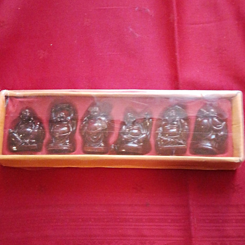 Buddha figuren set - set, (6