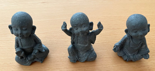 Buddha figuren garten - figuren, 3er