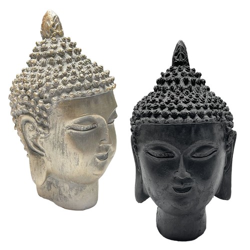 Buddha kopf deko - figur, buddah