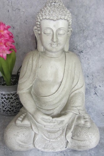 Buddha figur sitzend h30cm - buddha,