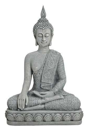 Buddha figur grau - in,