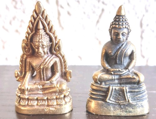 Buddha figuren aus messing - 2,