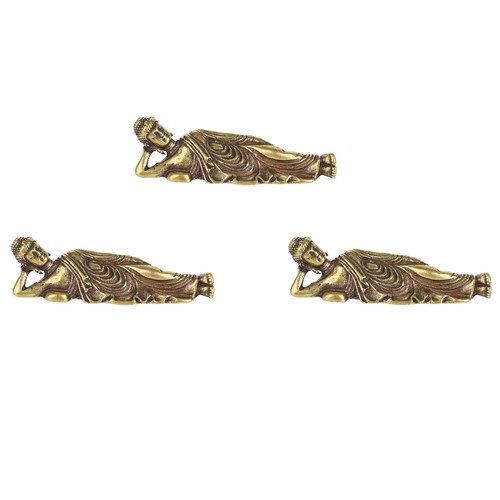 Retro goldene liegende - 3x,